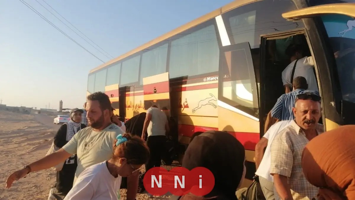 دفع 14 أتوبيسًا لنقل ركاب قطار مطروح إلى القاهرة والإسكندرية