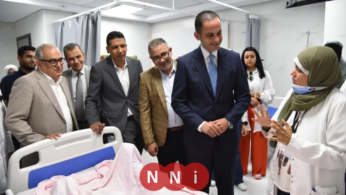نائب وزير الصحة يزور مستشفى أطفال مصر ليتابع تقدم أعمال التطوير وجودة الخدمات الطبية