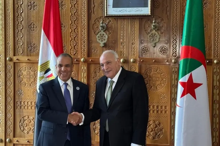 وزير الخارجية والهجرة يجتمع بنظيره الجزائري في جلسة مباحثات