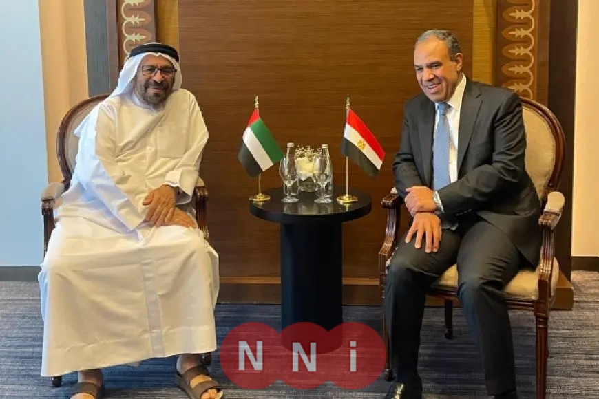 وزير الخارجية يجتمع مع وزير الدولة الإماراتي