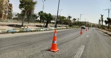 غلق طريق الواحات أسفل كوبرى زويل لتنفيذ أعمال الأتوبيس الترددي الذكي