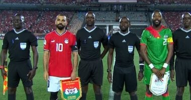 هطول الأمطار على ملعب 4 أغسطس قبل ساعات من انطلاق مباراة مصر وبوركينا فاسو