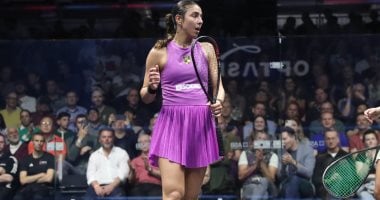 هانيا الحمامي تتأهل لنهائي بطولة مصر المفتوحة للاسكواش