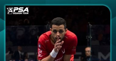 مصطفى عسل يتأهل لنهائي بطولة مصر المفتوحة للاسكواش