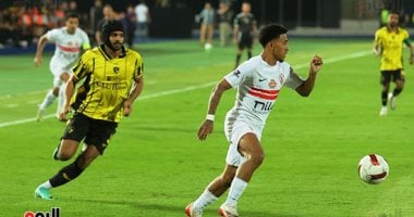 دجلة يتعادل مع الزمالك 1 – 1 فى الدقيقة 60 دقيقة.. صور