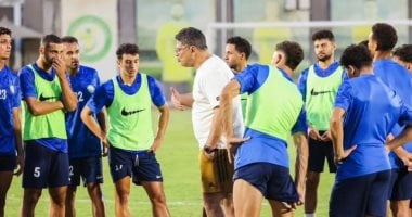 كواليس الجلسة الأولى لـ أيمن الرمادى مع لاعبى البنك الأهلى