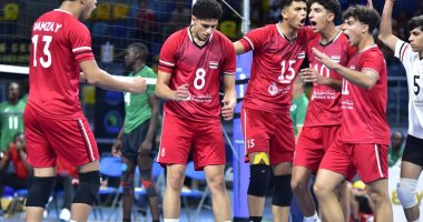موعد مباراة مصر والكاميرون في نهائي بطولة أفريقيا لشباب الطائرة