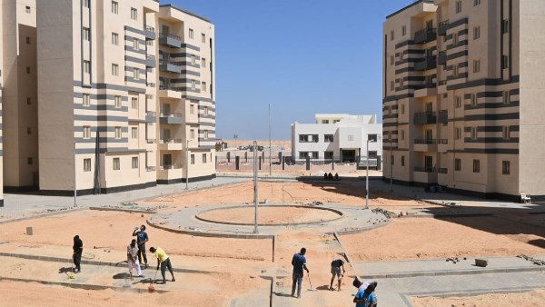 90% نسبة تنفيذ 6994 وحدة من سكن لكل المصريين بالعاشر من رمضان