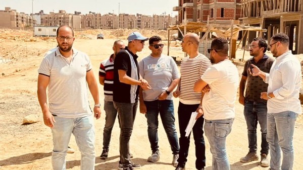 رئيس جهاز القاهرة الجديدة يتفقد مشروع “ديارنا” للتأكد من معدلات التنفيذ