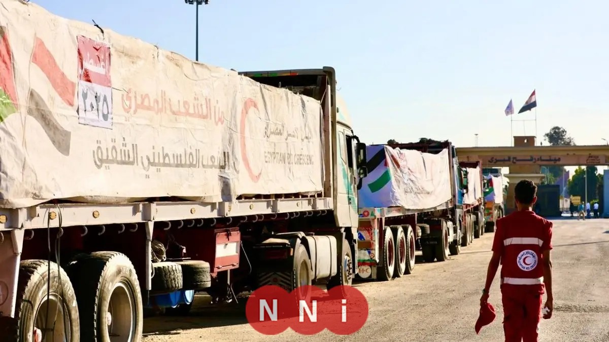 الهلال الأحمر المصري يرسل أكثر من 2700 طن من المساعدات الإنسانية العاجلة إلى غزة