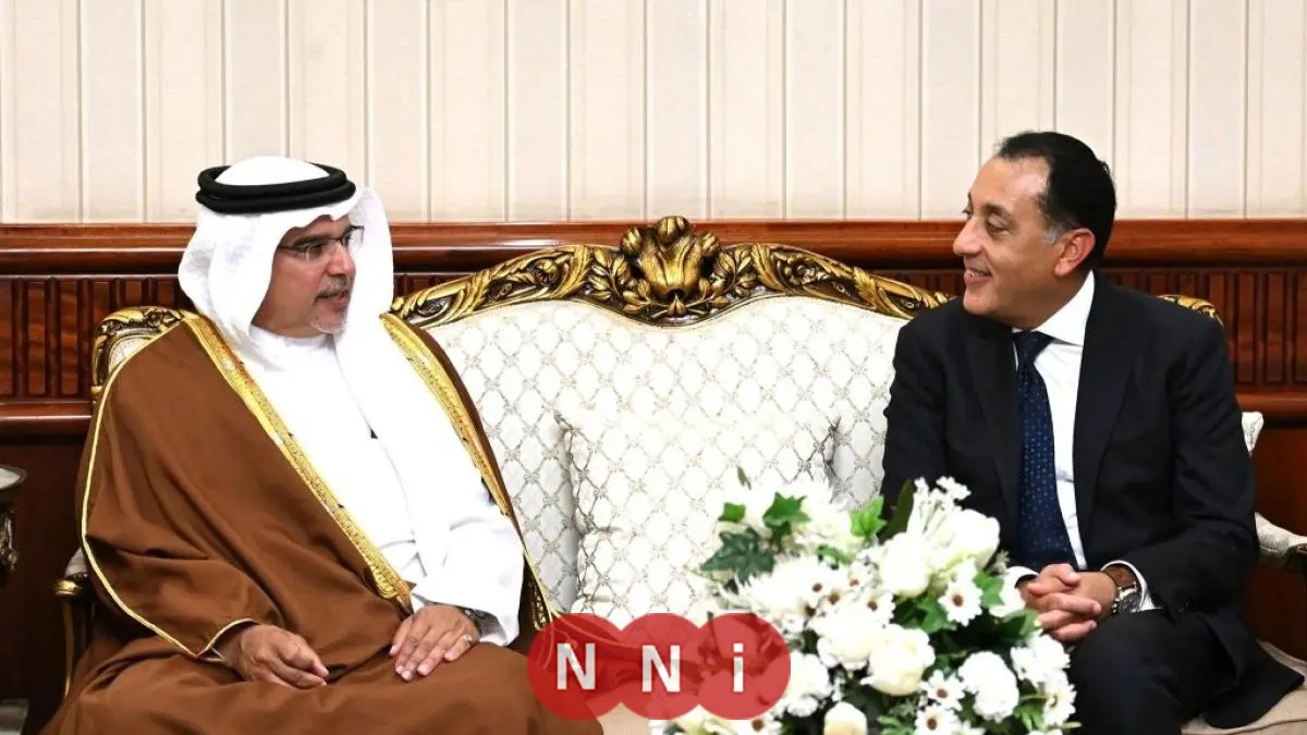 تفاصيل اجتماع رئيس الوزراء وولي عهد البحرين أثناء زيارته لمصر