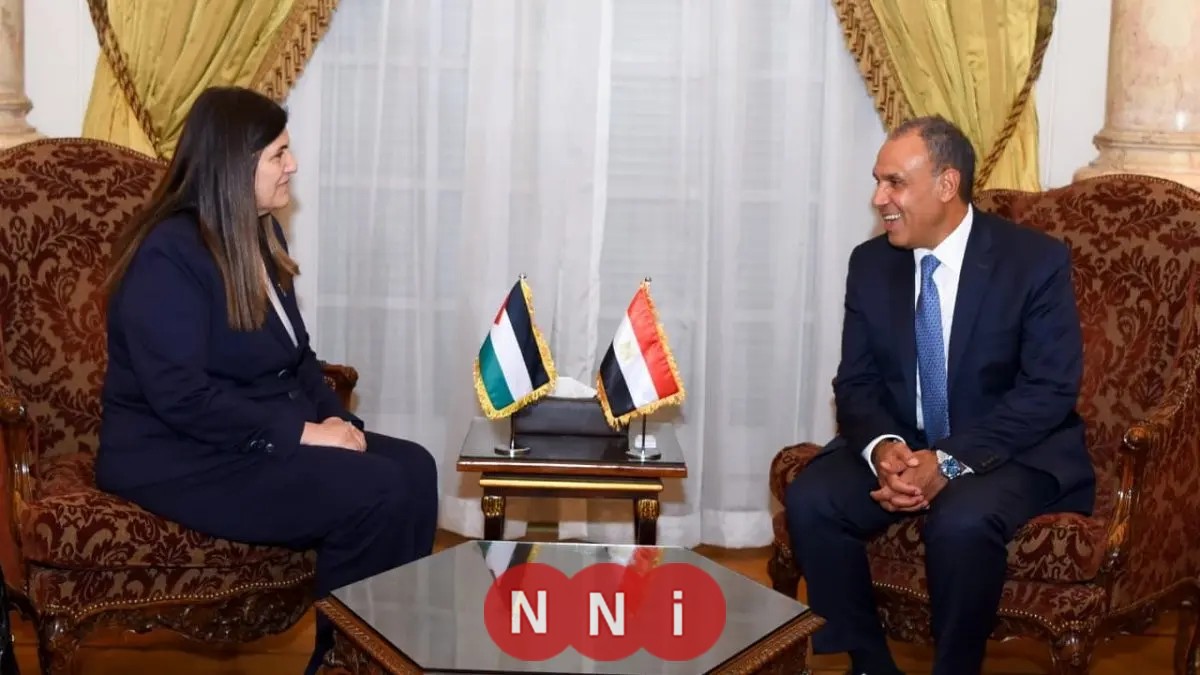 وزير الخارجية يستقبل نظيرته الفلسطينية لبحث اقتراح وقف إطلاق النار في غزة