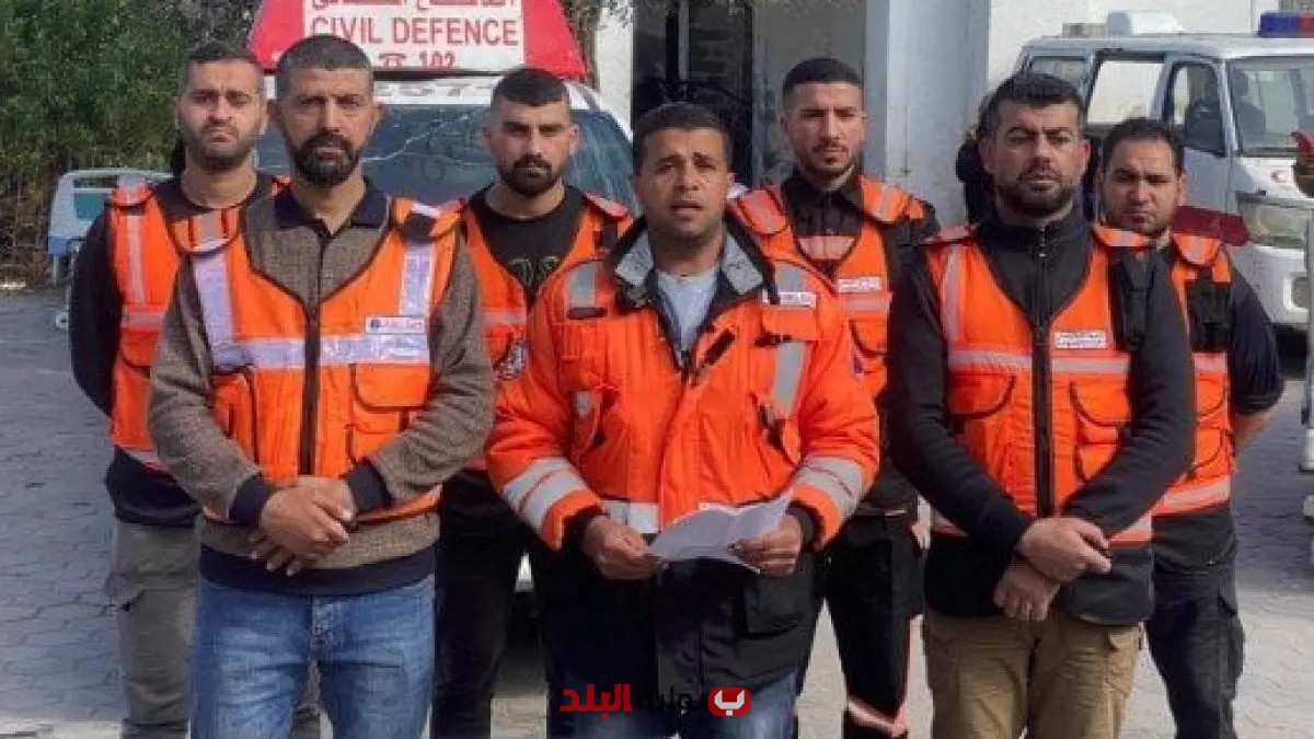 الدفاع المدني في غزة يطالب المجتمع الدولي بالتدخل لوقف تطهير عرقي مقلق