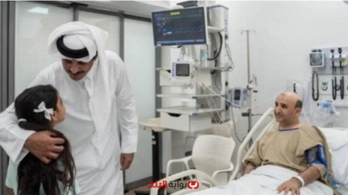 أمير قطر يلتقي بالجرحى المتأثرين بالهجوم الإسرائيلي على الدوحة