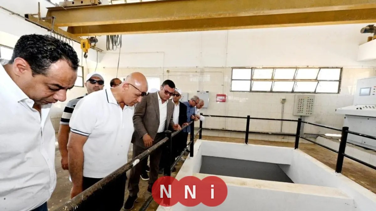 وزير الإسكان يتابع تطورات محطة صرف صحي الخامس شرق في 6 أكتوبر
