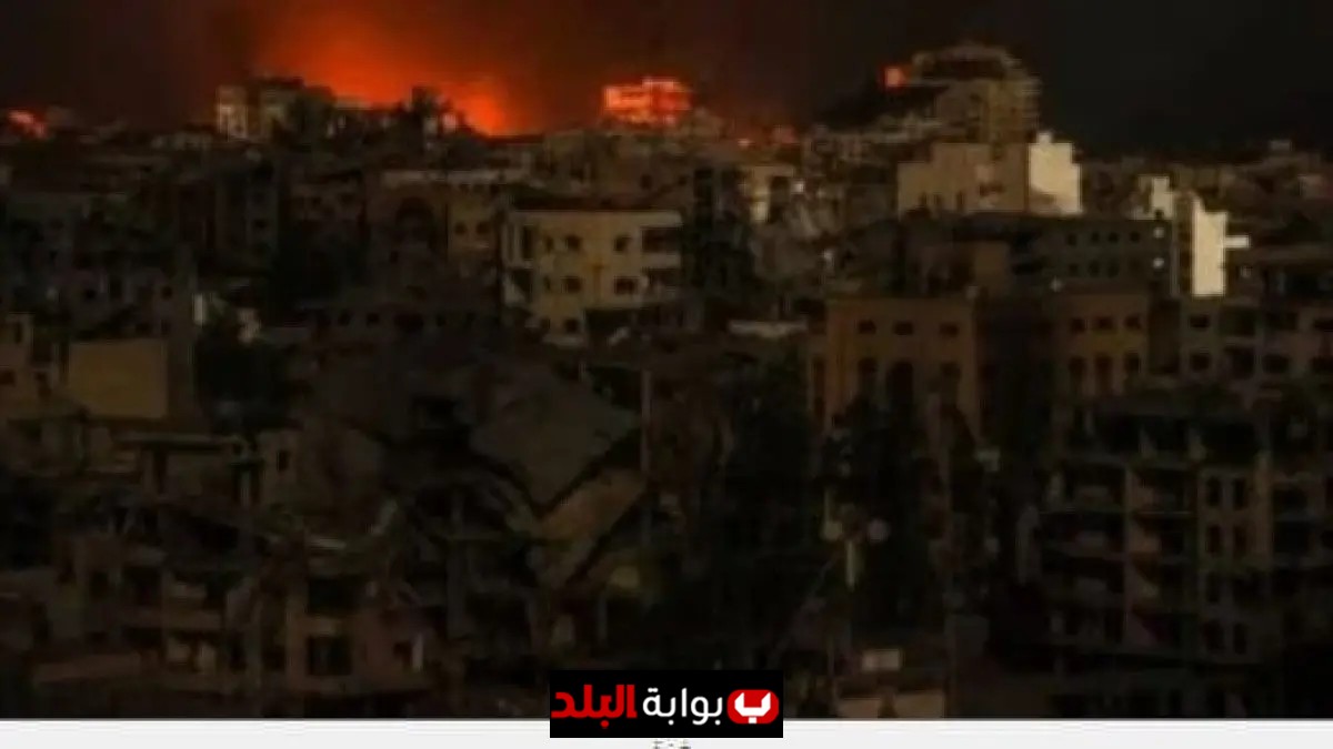 الاحتلال الإسرائيلي يقصف برج العشى خلف مستشفى القدس في غزة بشدة