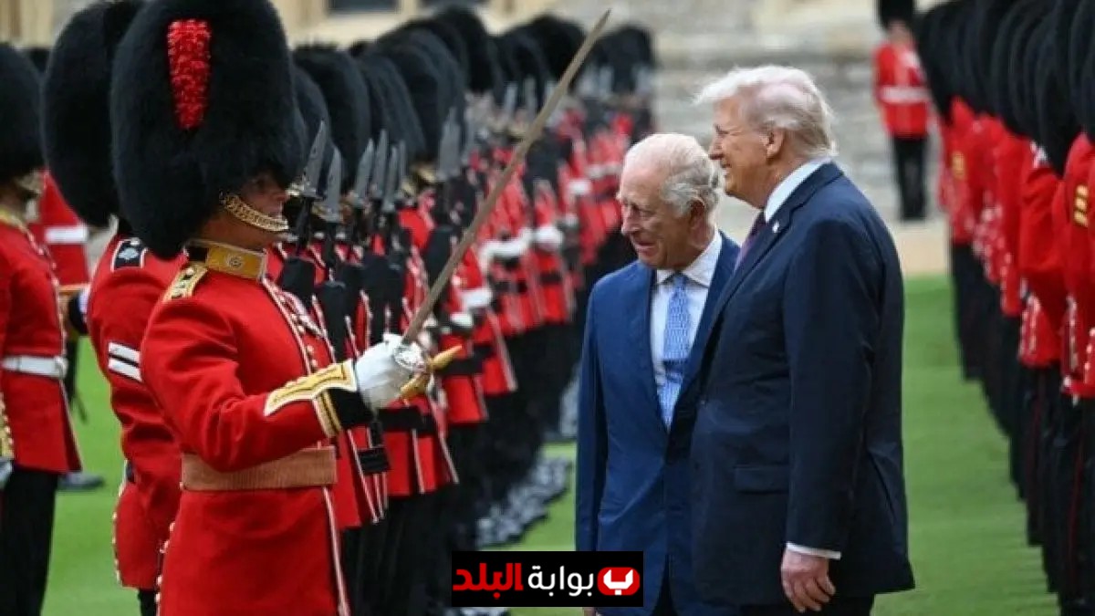 ترامب يتجاوز البروتوكول الملكي أثناء لقائه مع الملك تشارلز الثالث فيديو