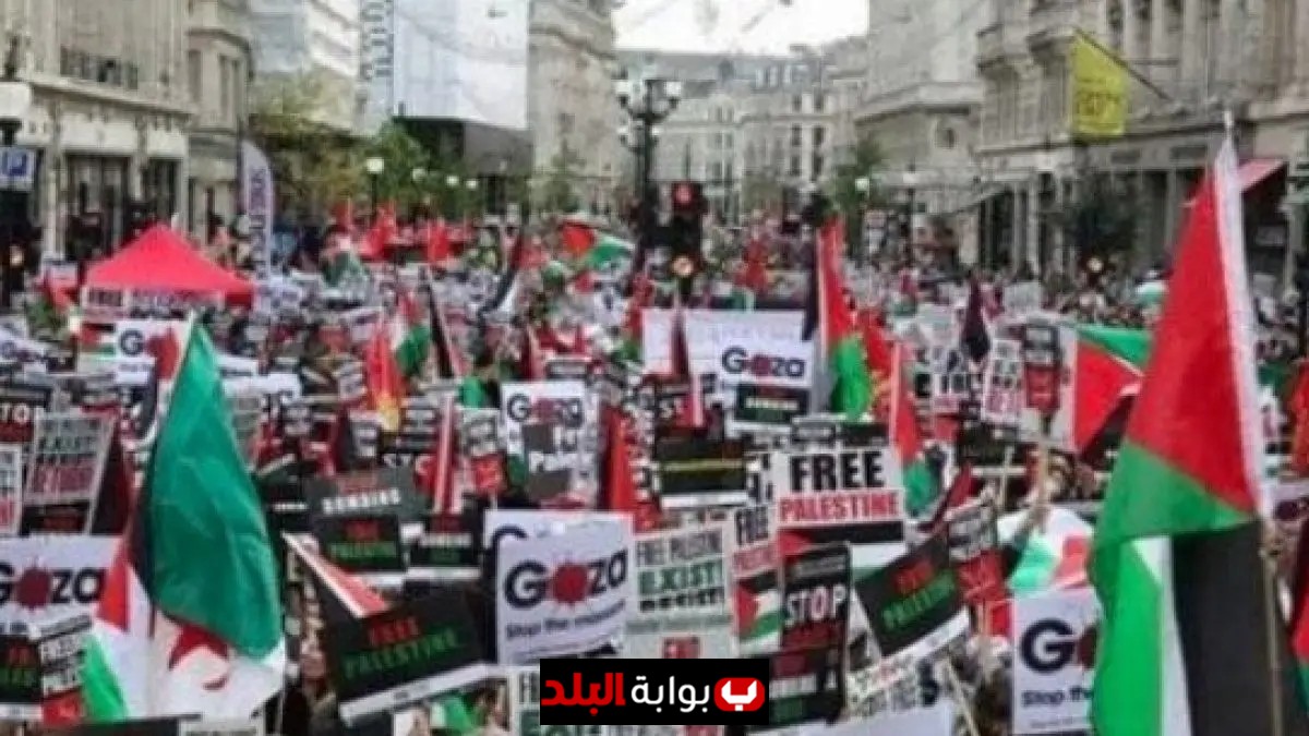 مئات الآلاف يتظاهرون في فيينا دعمًا للقضية الفلسطينية ورفضًا لتهجير سكان غزة