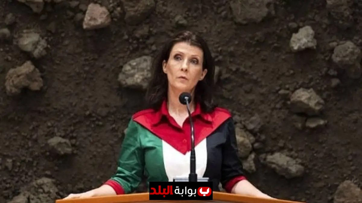 نائبة هولندية تغادر البرلمان بسبب قميص فلسطين فيديو