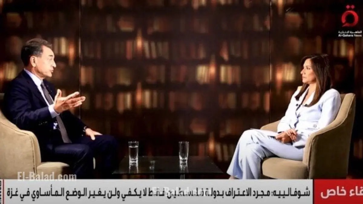 السفير الفرنسي في مصر يؤكد أهمية الحوار حول القضية الفلسطينية