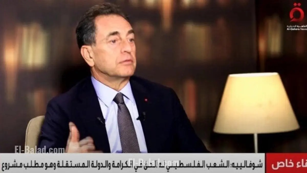 السفير الفرنسي في مصر يؤكد أن السلام الدائم يتطلب التعايش السلمي بين الدولتين وليس القوة