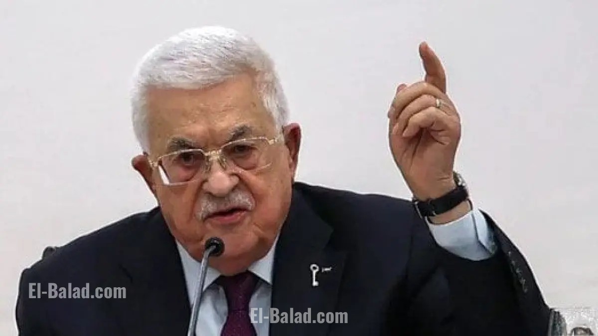 الرئيس الفلسطيني يكشف عن جريمة حرب ترتكبها إسرائيل ضد الإنسانية في غزة