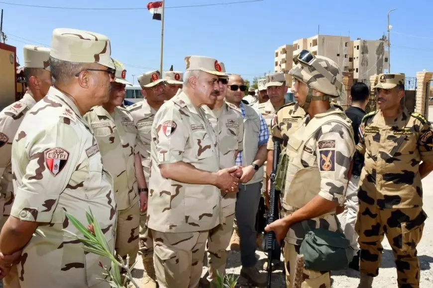 رئيس الأركان على حدود مصر مع غزة .. أحمد موسى يكشف أقوى رسائل مصر