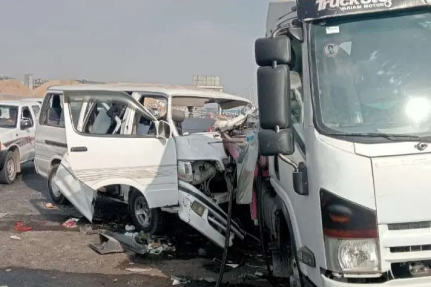 الصحة: خروج جميع المصابين في حادث انقلاب أتوبيس رحلات لدير الأنبا أنطونيوس