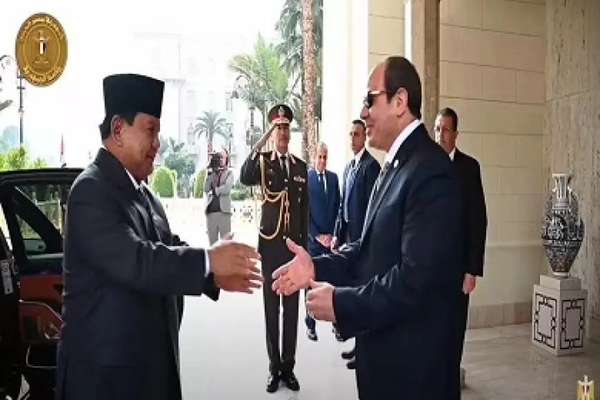 بث مباشر.. الرئيس السيسي يستقبل نظيره الإندونيسي بقصر الاتحادية