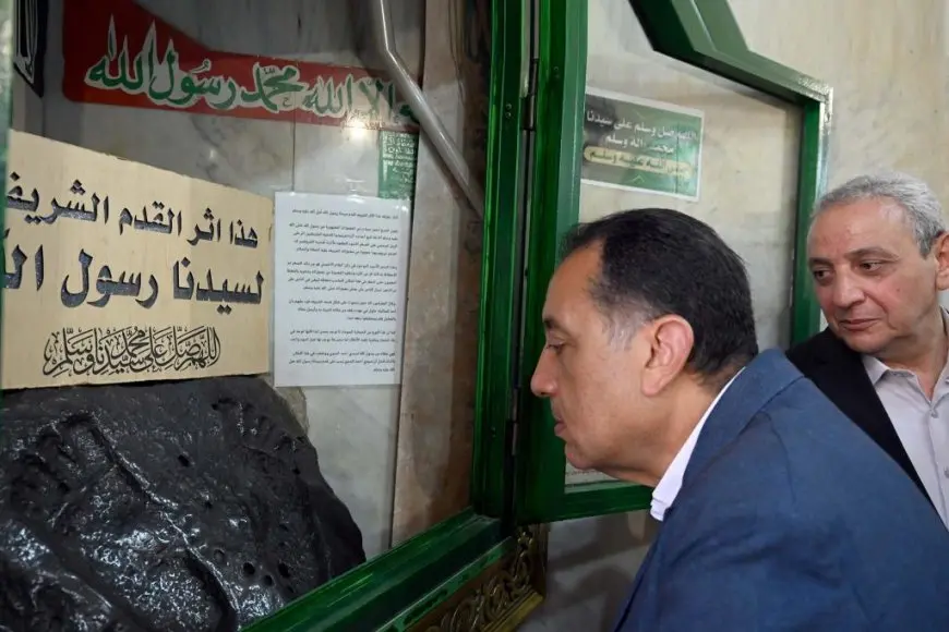 رئيس الوزراء يزور مشروع تطوير مسجد السيد البدوي ومحيطه في طنطا