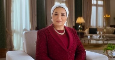 السيدة انتصار السيسى: نستلهم من روح أكتوبر معانى التضحية والانتماء ونغرسها فى نفوس أبنائنا
