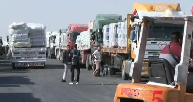 أولى شاحنات مستلزمات فصل الشتاء تدخل قطاع غزة ضمن قافلة زاد العزة