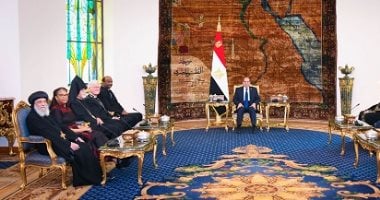الرئيس السيسى: انعقاد مؤتمر الكنائس العالمي بوادى النطرون دلالة على مكانة مصر