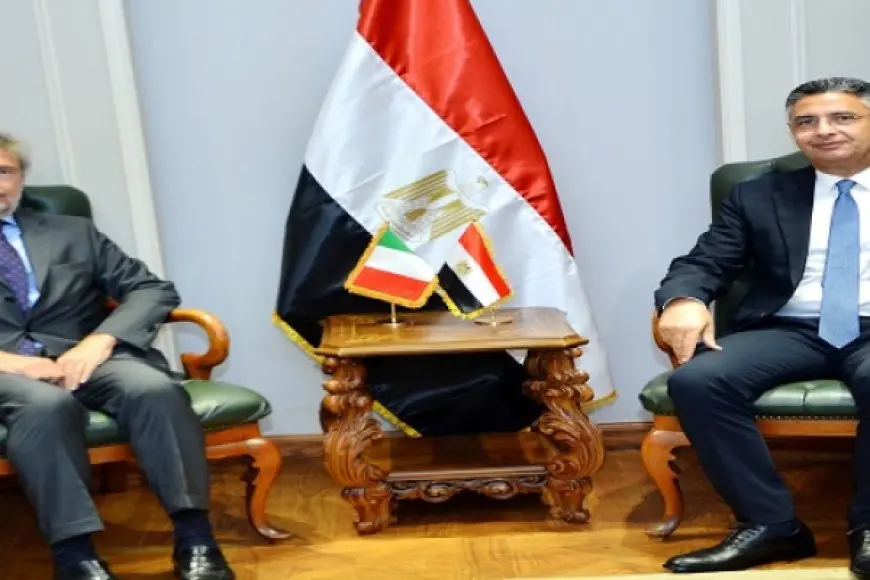 وزير التموين يبحث مع سفير إيطاليا مجالات وسُبل التعاون المشتركة