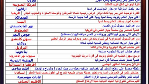 الصف الثالث الاعدادي