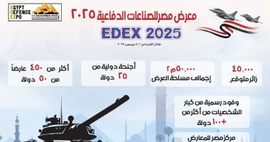القوات المسلحة تعلن انطلاق إيديكس 2025 أول ديسمبر