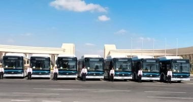النقل تشغل أتوبيسات كهربائية مجانا لربط أحياء العاصمة بالقطار الخفيف LRT