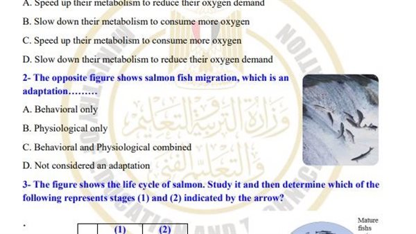 تقييمات الاسبوع السادس علوم لغات أولى ثانوي