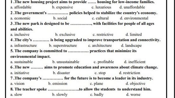 تقييمات الاسبوع السابع ثانية ثانوي
