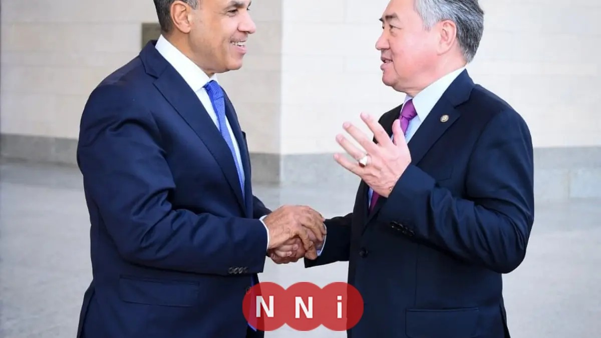 وزير الخارجية يلتقي نظيره القيرغيزي ويشدد على تعزيز التبادل التجاري والتعاون الاقتصادي