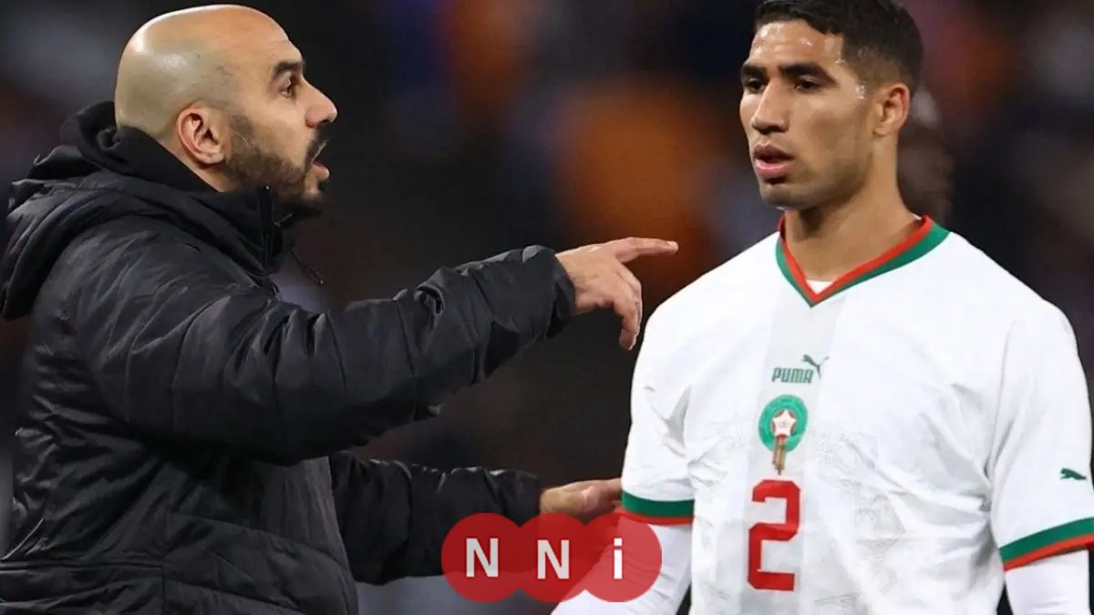 الركراكي واثق من استعداد أشرف حكيمي لمنافسات كأس أمم إفريقيا بالمغرب
