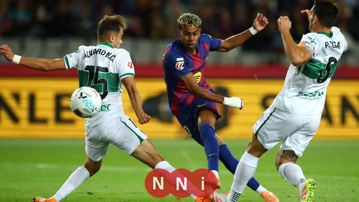 لامين يامال يخطط لإضافة ضحية جديدة إلى رصيده مع برشلونة