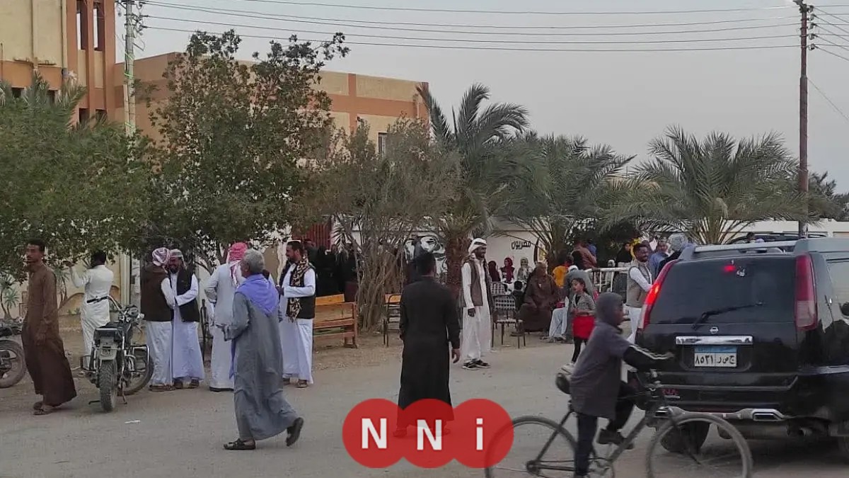 إقبال جماهيري كبير وازدحام بمحافظة الوادي الجديد خلال انتخابات النواب 2025