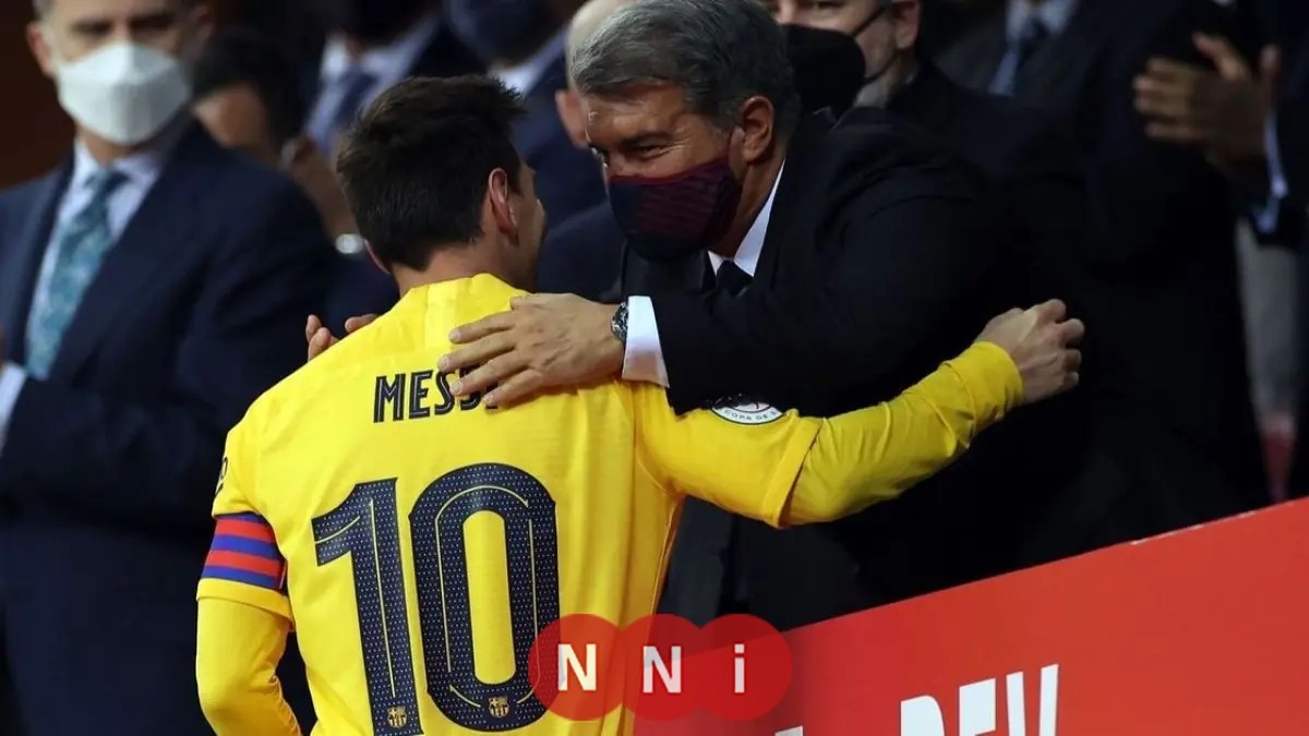 زيارة ميسي المفاجئة تثير التكهنات ولابورتا يتحدث