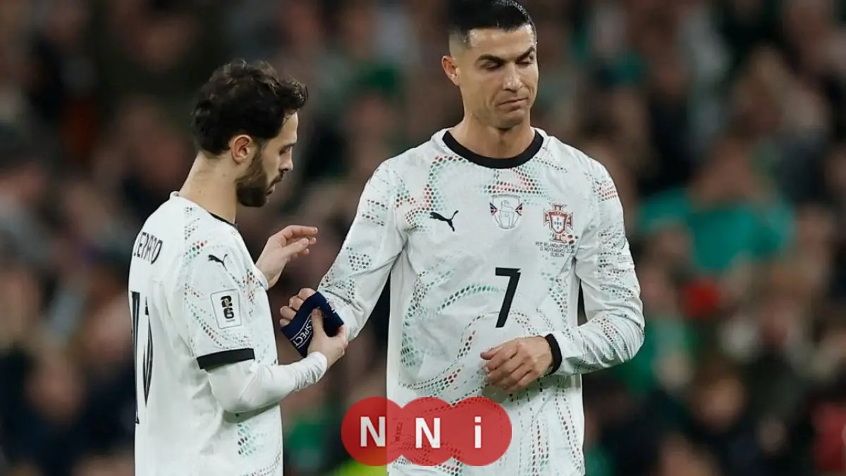 البرتغال تعاني ليلة صعبة بهزيمتها أمام أيرلندا وطرد رونالدو المباشر يزيد الأمور سوءاً