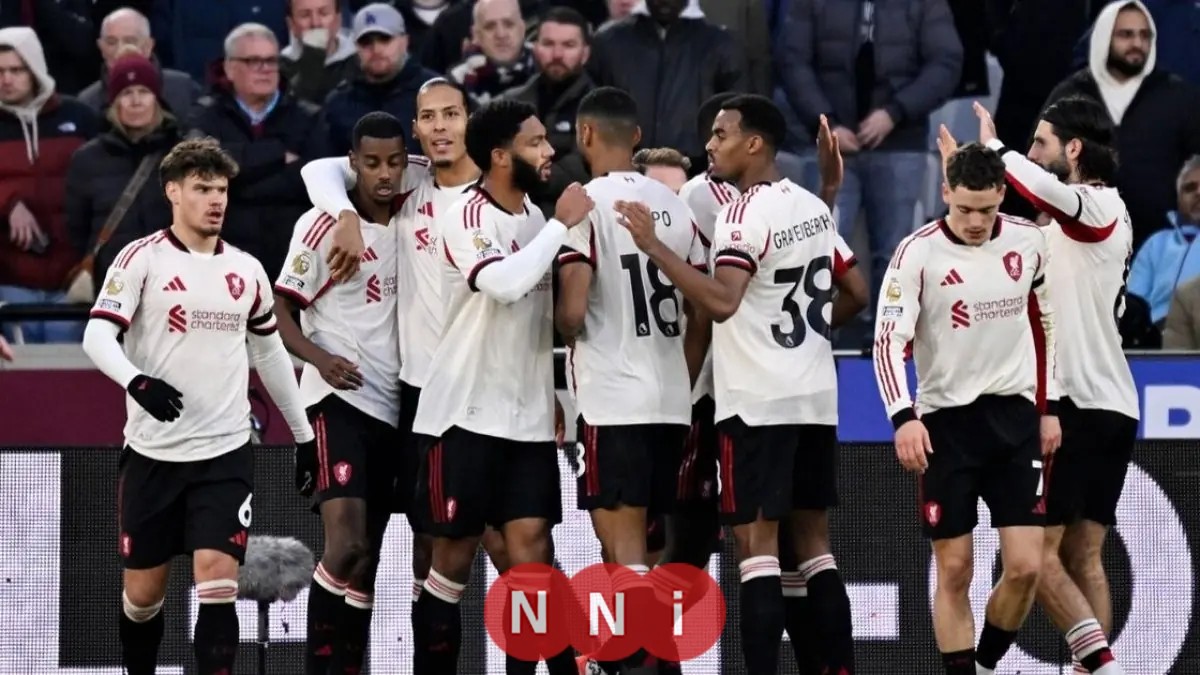 ليفربول يعزز مكانته بفوز مثير على وست هام رغم غياب نجم الفريق محمد صلاح