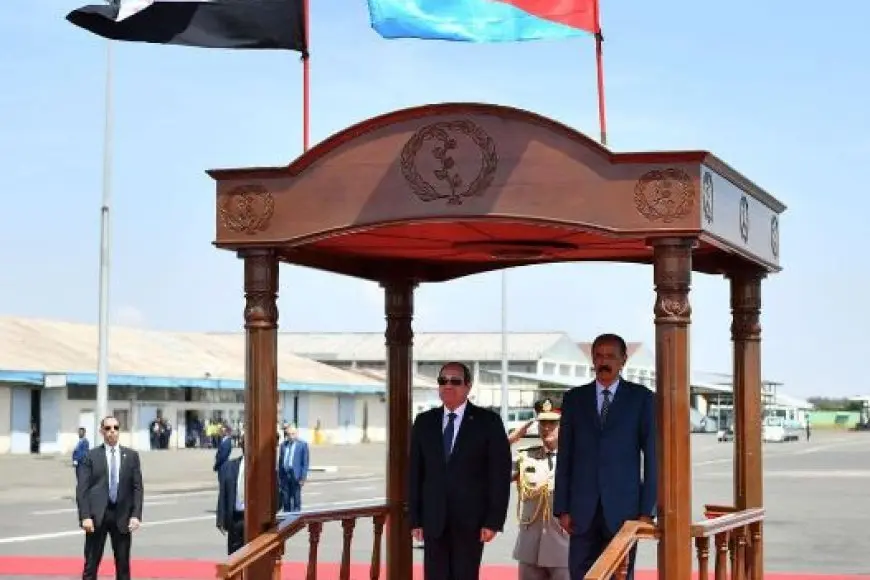 تقديم كل أشكال الدعم للصومال.. ننشر نص كلمة السيسي خلال القمة المصرية الأريترية الصومالية