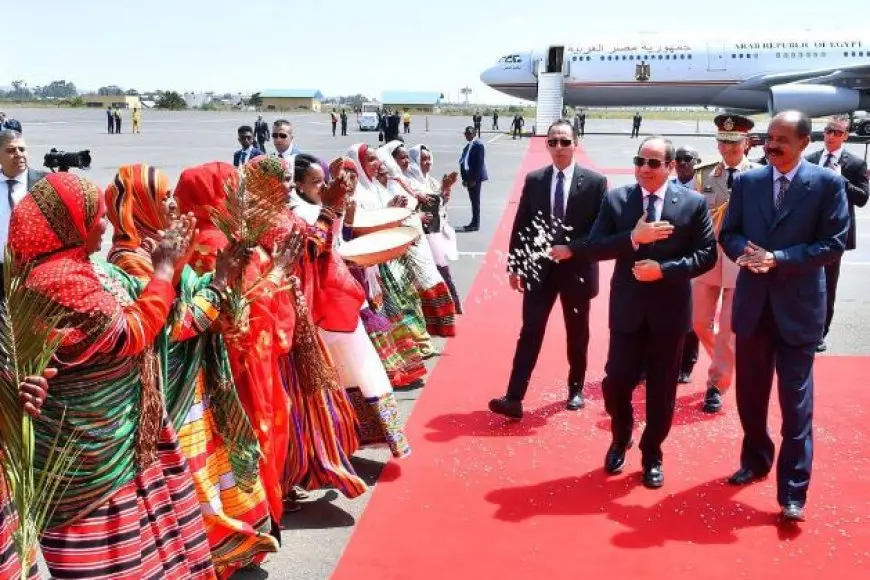 إنشاء لجنة مشتركة من وزراء الخارجية.. بيان ثلاثي لقادة مصر وإريتريا والصومال