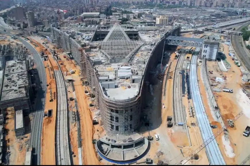 أسست على طراز فرعوني.. تفاصيل افتتاح محطة قطارات الصعيد ببشتيل