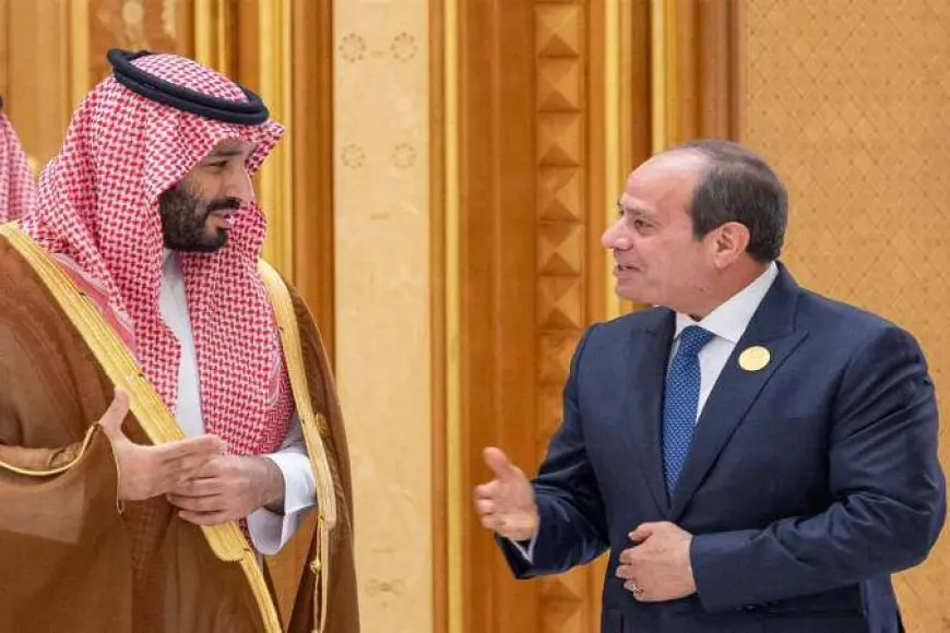 ولي العهد السعودي يغادر إلى مصر للقاء الرئيس السيسي
